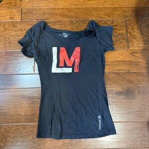 Reebok x Les Mills Black Graphic Tee